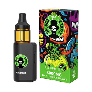 VOODOO EXOTIX THCA/LR 3000MG DISPSOABLE - BLUE DREAM