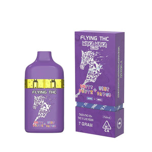 FLYING HORSE WAKA WAKA THCP+THC+VIII+THC VI LIVE RESIN 7GM DISPOSABLE - WHITE RUNTZ+BLUE FAYGO