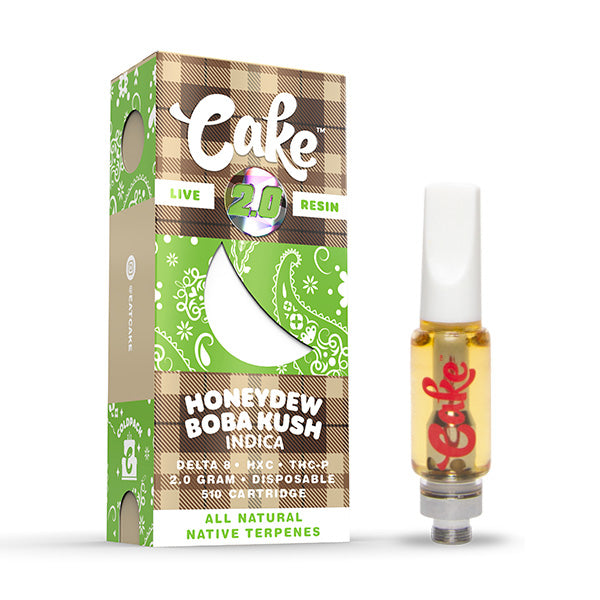 CAKE COLD PACK 510 CATRIDGE 1GM - HONEYDEW BOBA KUSH