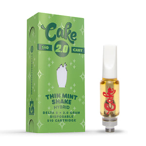 CAKE DELTA 8 510 CARTRIDGE 1GM - THIN MINT SHAKE