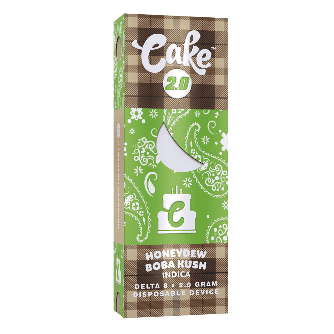 CAKE COLD PACK LR 2.0GRAM DISPOSABLE - HONEYDEW BOBA KUSH