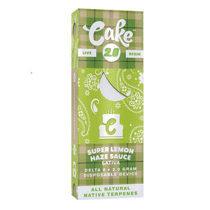 CAKE COLD PACK LR 2.0GRAM DISPOSABLE - SUPER LEMON HAZE SAUCE