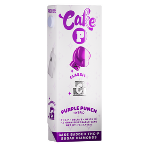 CAKE P THCA/P/D10/D8 7GM DISPOSABLE - PURPLE PUNCH