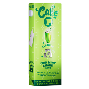 CAKE P THCA/P/D10/D8 7GM DISPOSABLE - THIN MINT SHAKE