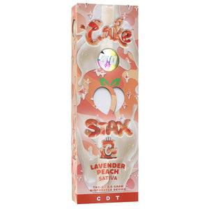CAKE STAX THC-A 3 GM DISPOSABLE - LAVANDER PEACH
