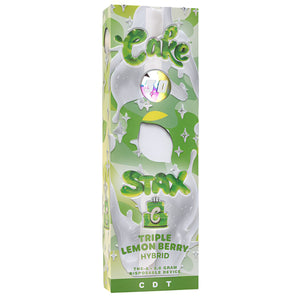 CAKE STAX THC-A 3 GM DISPOSABLE - TRIPLE LEMON BERRY
