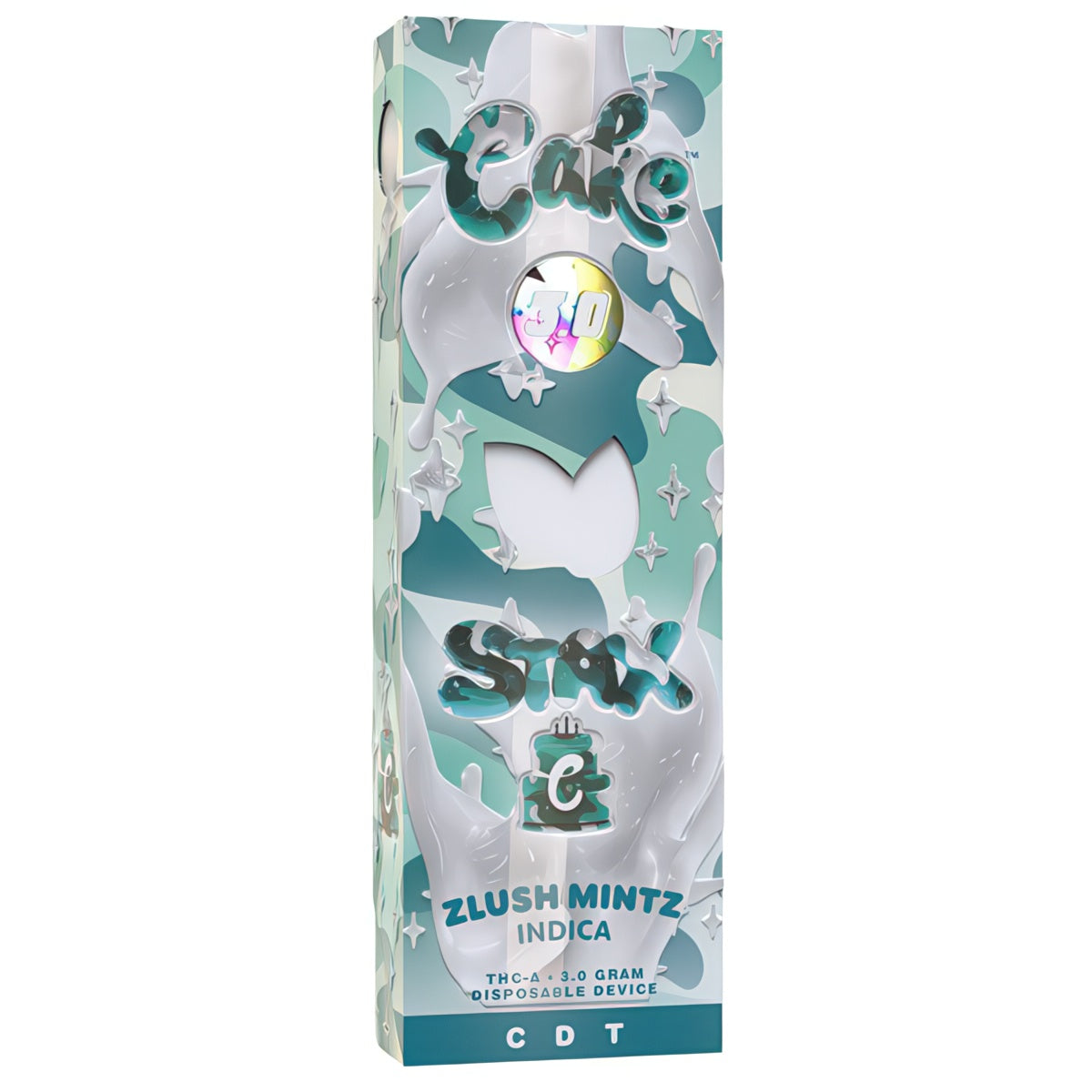 CAKE STAX THC-A 3 GM DISPOSABLE - ZLUSH MINTZ