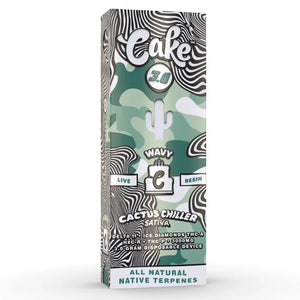 CAKE WAVY D11/THCA/HXC-R 3GM CARTRIDGE - CACTUS CHILLER