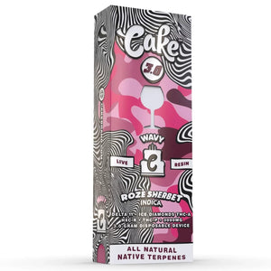 CAKE WAVY D11/THCA/HXC-R 3GM CARTRIDGE - ROZE SHERBET