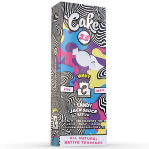 CAKE WAVY D11/THCA/HXC-R 3GM CARTRIDGE - CANDY JACK SAUCE