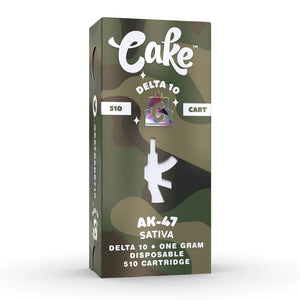 CAKE DELTA 10 510 CARTRIDGE 1GRAM - AK-47