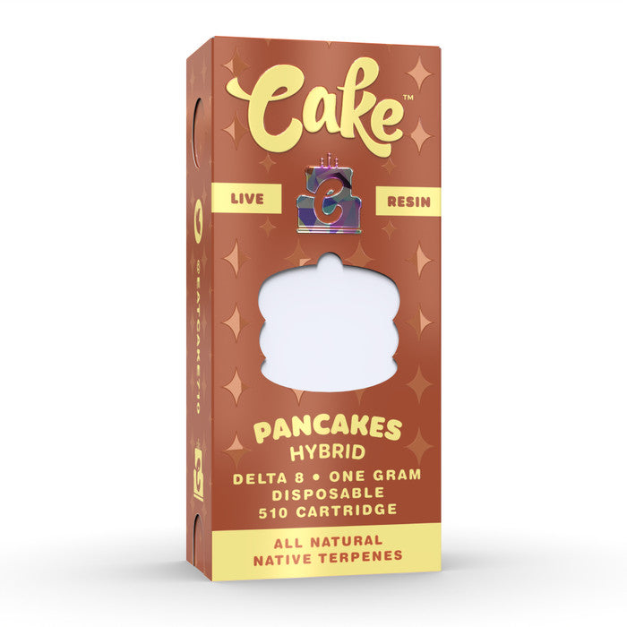 CAKE DELTA 8 LIVE RESIN CARTRIDGE 1GM - PANCAKES