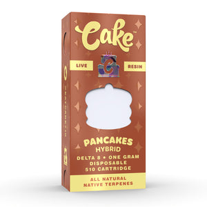 CAKE DELTA 8 LIVE RESIN CARTRIDGE 1GM - PANCAKES