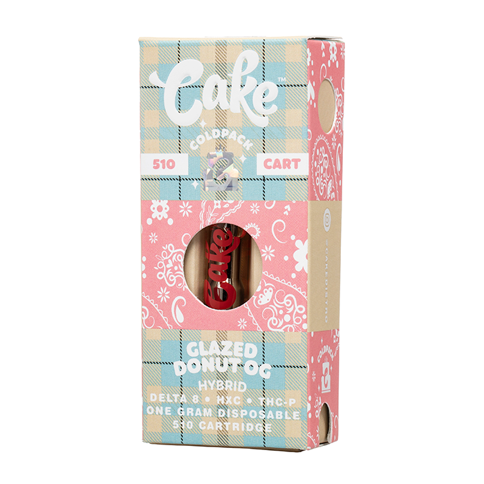 CAKE COLD PACK 510 CATRIDGE 1GM - GLAZED DONUT OG