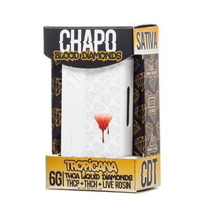CHAPO BLOOD DIAMONDS THCA LIQUID DIAMOND DISPOSABLE 6GM- TROPICANA