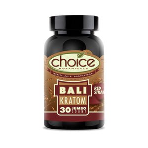Choice Botanicals Red Bali Kratom Capsules