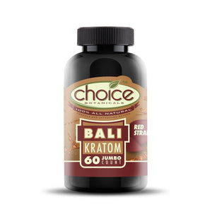 Choice Botanicals Red Bali Kratom Capsules