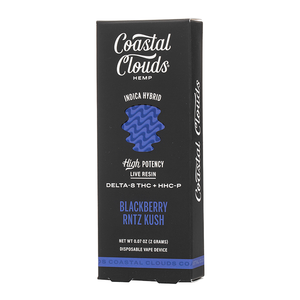 COASTAL CLOUDS D8/HHCP 2GM DISPOSABLE - BLACKBERRY RNTZ KUSH