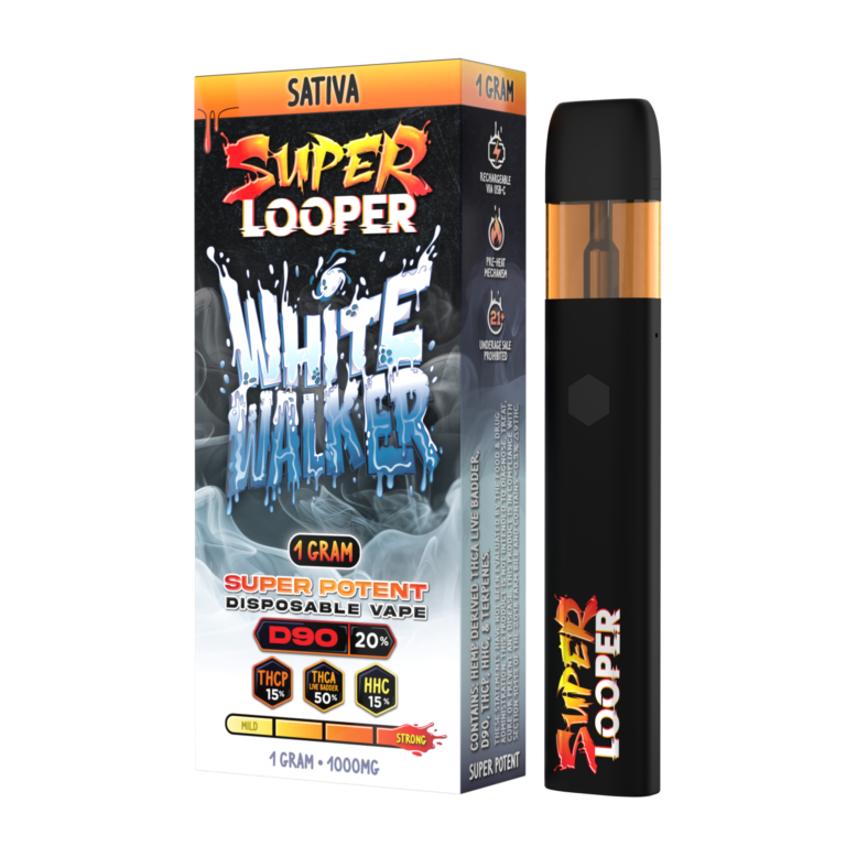 LOOPER SUPER THCA/P/HHC 1GM DISPOSABLE - WHITE WALKER