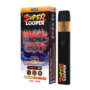 LOOPER SUPER THCA/P/HHC 1GM DISPOSABLE - BLACK OUT
