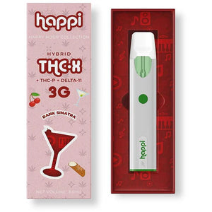 HAPPI THC-X/P/D11 3GM DISPOSABLE - RAINBOW LIME SLUSHY