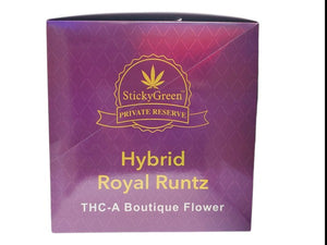 STICKY GREEN PRIVATE RESERVE THC-A BOUTIQUE PRE-ROLL 2CT/PK 10PK/BOX