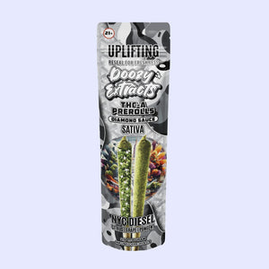 DOOZY EXTRACTS THC-A DIAMOND SAUCE 3.5GM/ 2PK PRE-ROLL 10CT/BX- NYC DIESEL
