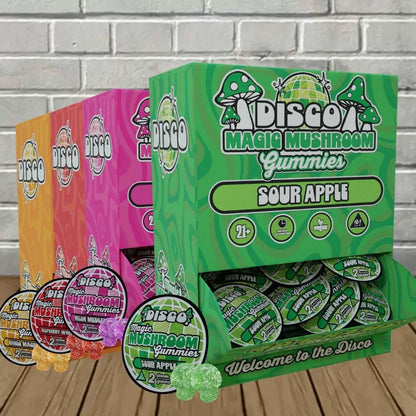 DISCO MAGIC MUSHROOM GUMMIES 2PK/20CT BOX