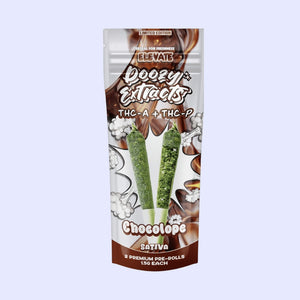 DOOZY EXTRACTS THC-A+THC-P 3GM 2PK PRE-ROLL 6CT/BX- CHOCOLPE
