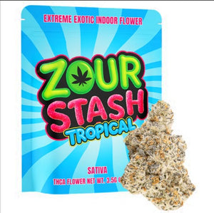 ZOUR STASH THCA EXOTIC INDOOR FLOWER 3.5GM