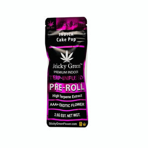 STICKY GREEN HIGH TERPENE PRE-ROLL 2CT/PK 10PK/BOX