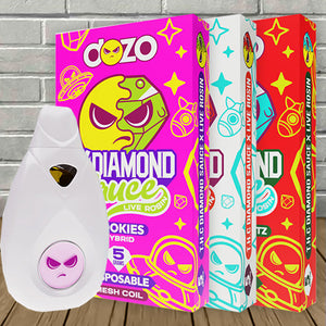 DOZO DIAMOND SAUCE 5GM DISPOSABLE - WHITE RHYNO
