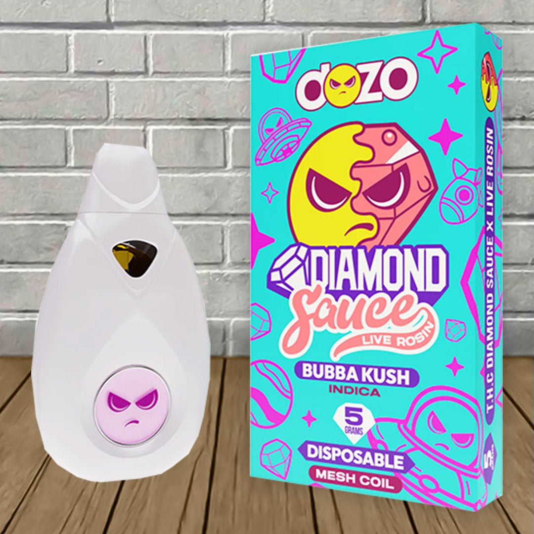 DOZO DIAMOND SAUCE 5GM DISPOSABLE - BUBBA KUSH