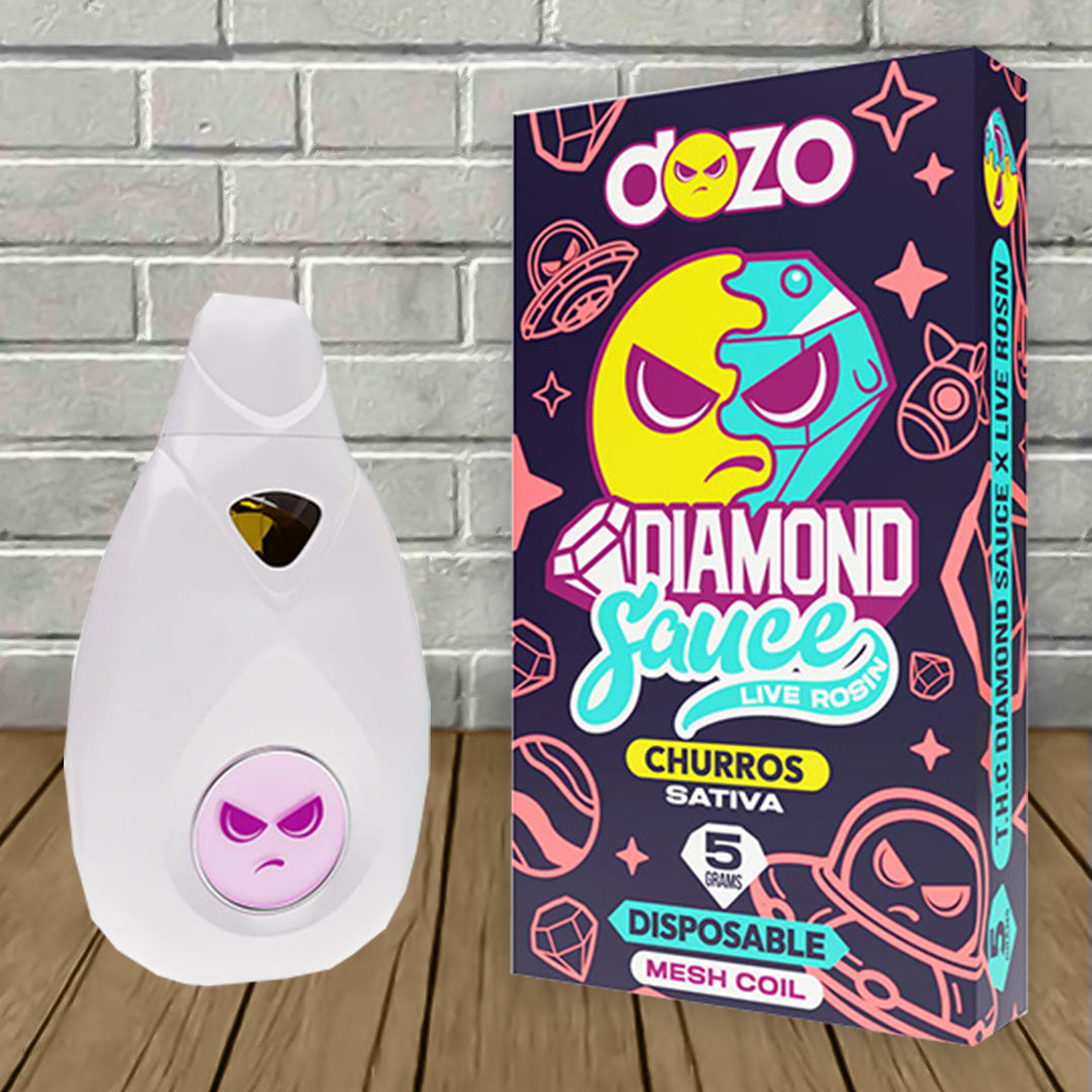 DOZO DIAMOND SAUCE 5GM DISPOSABLE - CHURROS