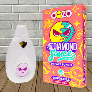 DOZO DIAMOND SAUCE 5GM DISPOSABLE - PAPAYA PUNCH