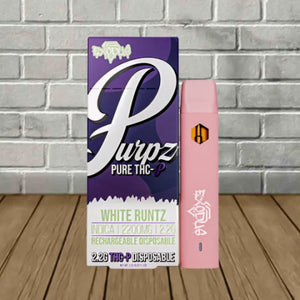 EXODUS PURPZ PURE THC-P 2.2G DISPOSABLE - WHITE RUNTZ