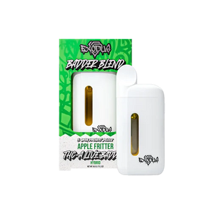 EXODUS THCA+HXY9+THC+D8LIVE RESIN 5GM DISPOSABLE 6CT/BX - APPLE FRITTER