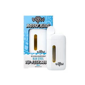 EXODUS THCA+HXY9+THC+D8LIVE RESIN 5GM DISPOSABLE 6CT/BX - BLUE STEEL