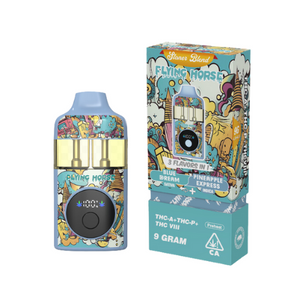 FLYING HORSE STONER BLEND THC9/P/8 9GM DISPOSABLE - BLUE DREAM/PINEAPPLE EXPRESS