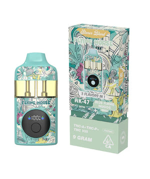 FLYING HORSE STONER BLEND THC9/P/8 9GM DISPOSABLE - AK47/BLUEFLAME NUGGS