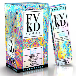 FVKD EXOTICS THCA SUGAR 3.5GM DISPOSABLE - ALIEN KUSH
