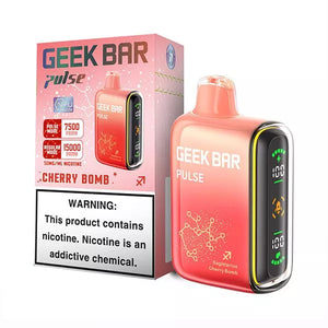 GEEK BAR PULSE 15000 PUFF MESH COIL DISPOSABLE - CHERRY BOMB