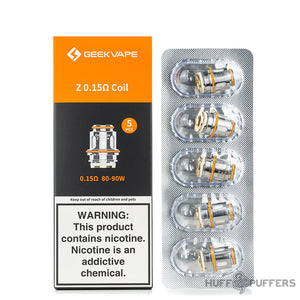 GEEK VAPE Z0.15OHM COIL 5CT/PACK