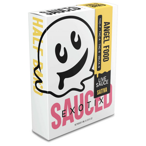 HALF BAK'D SAUCED EXOTIX THC-P 4GM DISPOSABLE - HONEY OZ