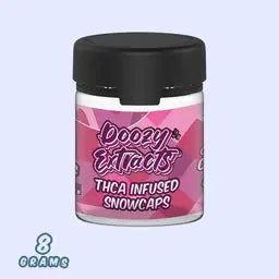 DOOZY EXTRACTS THCA SNOWCAPS FLOWER 8GM - ICE CREAM CAKE