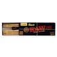 RAW CLASSIC BLACK CONES 1 1/4 SIZE 20CT/ PK - 12CT /BX