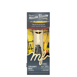 MELLOW FELLOW MOTIVATION BLEND HHC/CBG 2ML DISPOSABLE - GRANNY MAC