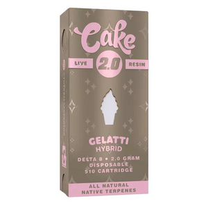 CAKE DELTA 8 LR 510 2GM CARTRIDGE - STRAWNANA