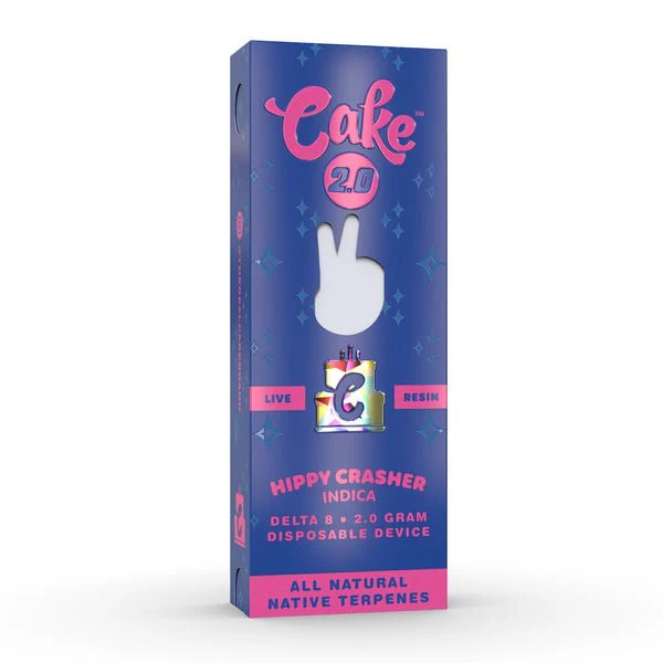 CAKE DELTA 8 LR 510 2GM CARTRIDGE - HIPPY CRASHER