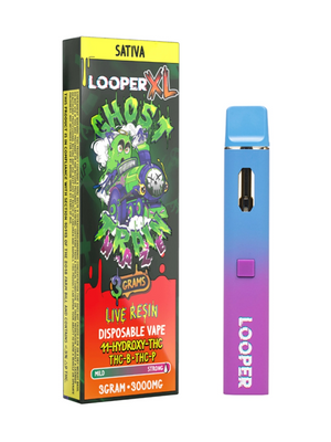 LOOPER XL 11-HYDROXY/THCB/THCP 3 LR GM DISPOSABLE - GHOST TRAIN HAZE